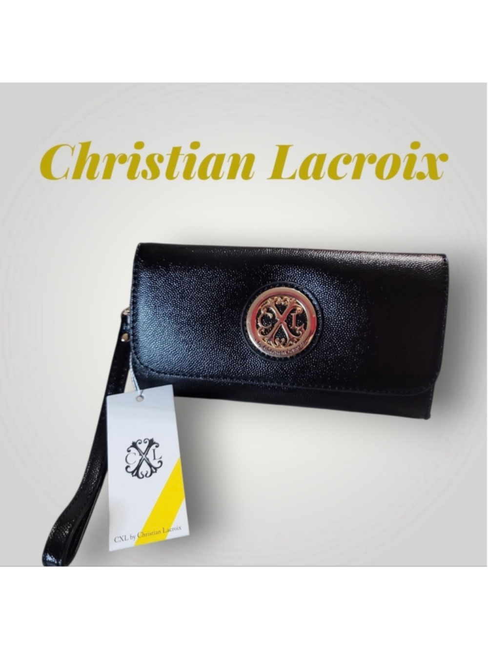 Christian Lacroix Black
Cavier Small Clutch Wristlet
NWT Retail$78